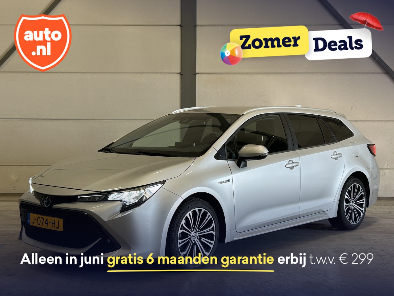 Toyota Corolla Touring Sports - 2.0 Hybrid Business Plus | Adapt Cruise Control | Camera | Carplay | Keyless Entry/Start | - AutoWereld.nl