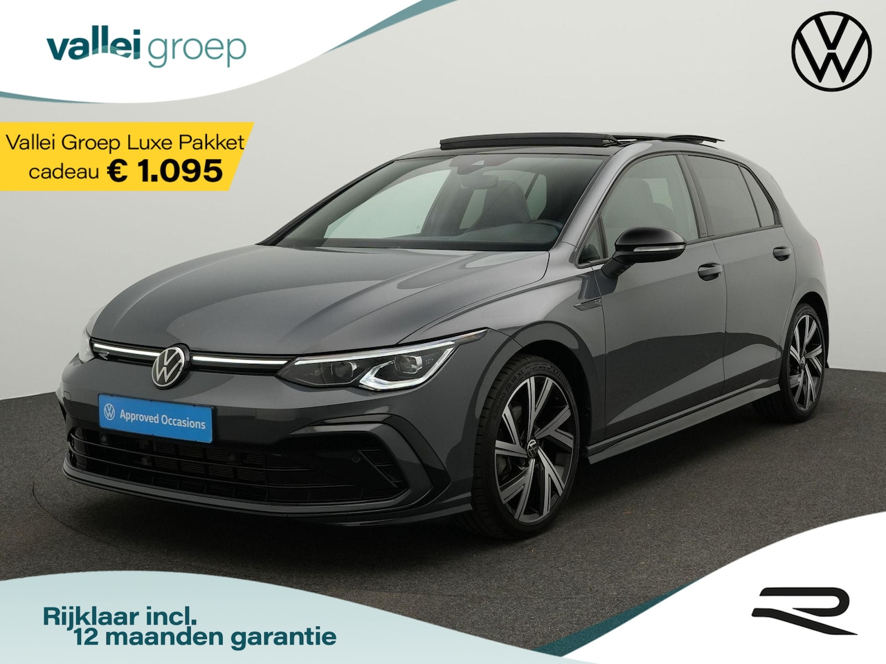 Volkswagen Golf - 1.5 eTSI 150 pk DSG R-Line | Panoramadak | IQ Light | Stuur-/stoelverwarming | Achteruitri - AutoWereld.nl