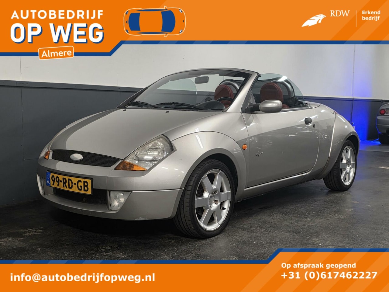 Ford Streetka - 1.6 Futura | Nw APK | Cabrio | Airco | Stoelv - AutoWereld.nl