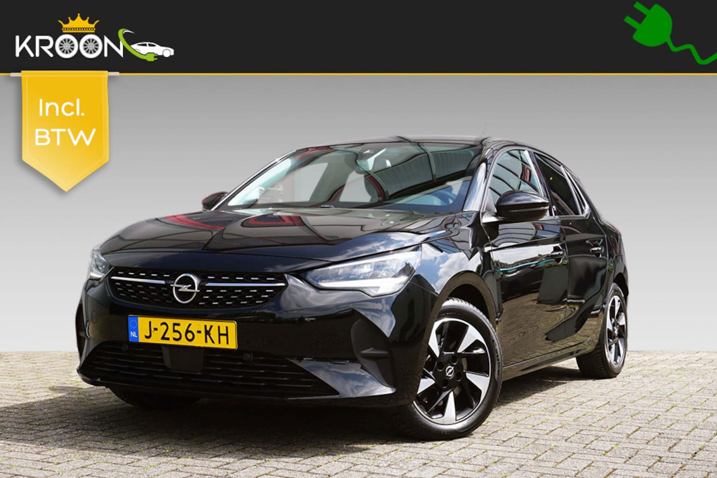 Opel Corsa-e - Elegance 50kWh 3-Fase Premium Pack SOH 92% - AutoWereld.nl