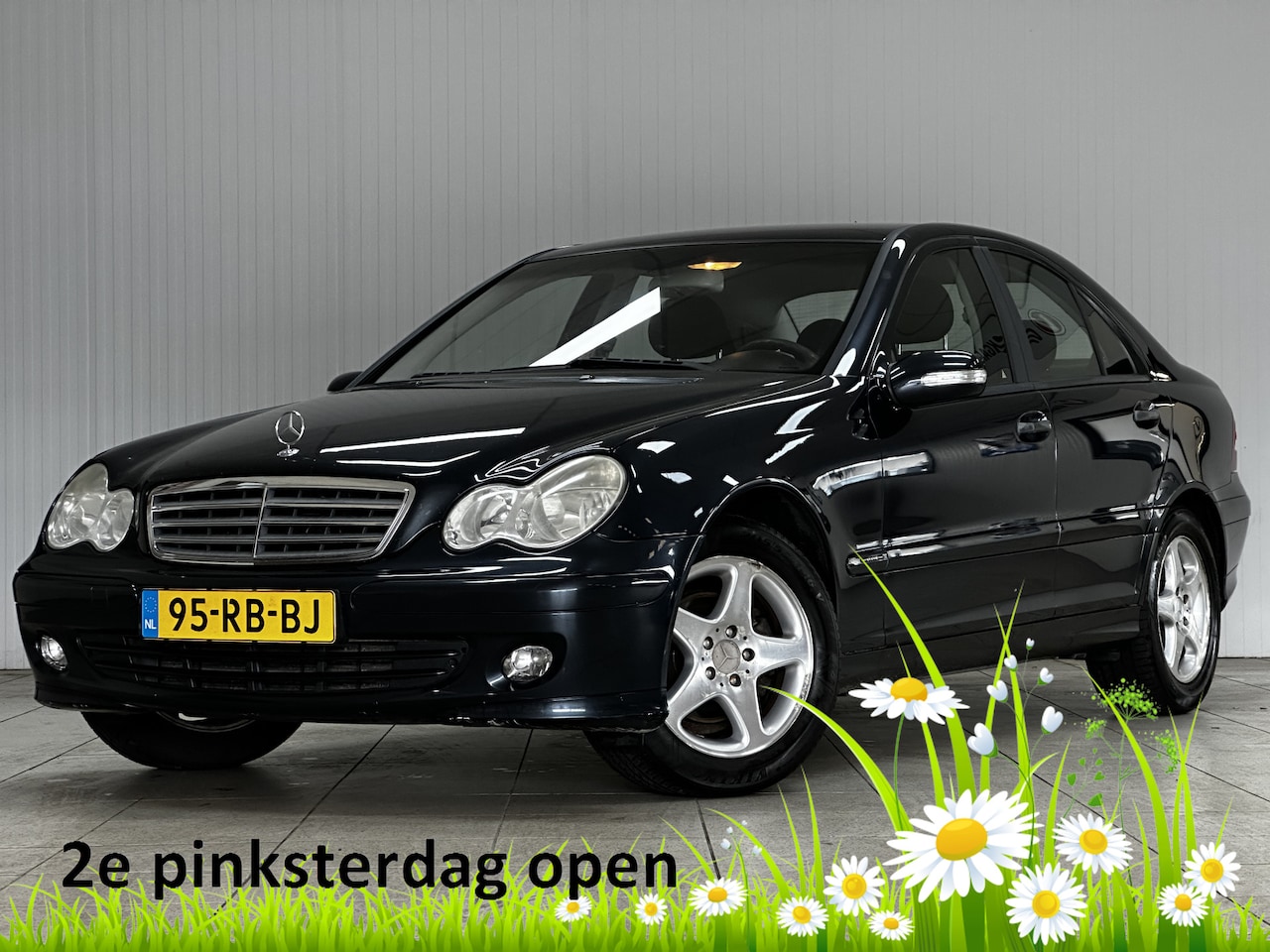 Mercedes-Benz C-klasse - 180 K. Classic/ 15''LMV/ Clima/ Cruise/ Elek. pakket/ Radio-CD/ Armsteun/ Multi. LEDER. St - AutoWereld.nl