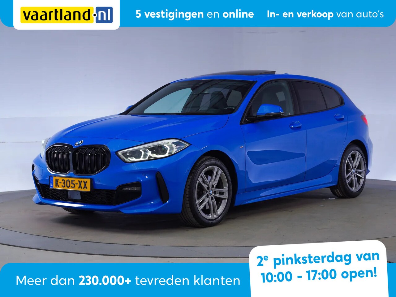 BMW 1-serie - 118i M Sport High Executive Aut. [ Panorama Harman/Kardon Leder ] - AutoWereld.nl