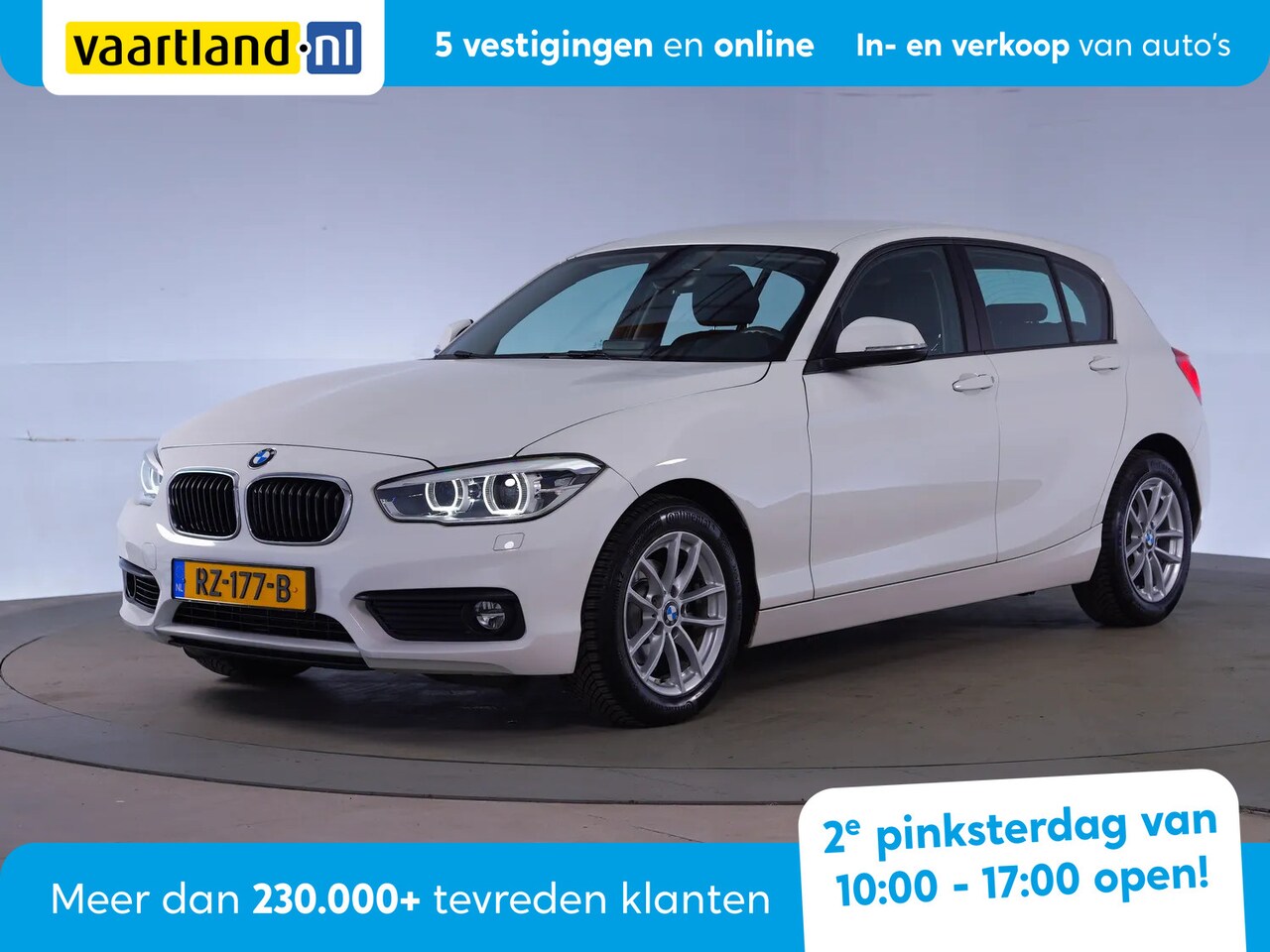 BMW 1-serie - 118i Executive Aut. 5-drs [ LED Navi Climate ] - AutoWereld.nl