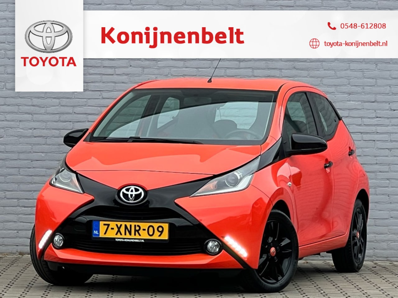 Toyota Aygo - 1.0 VVT-i X-Cite 5-deurs | Navi | NL auto - AutoWereld.nl