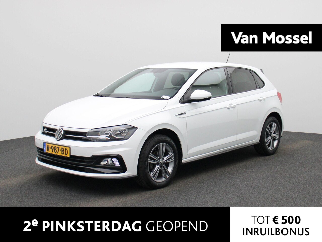 Volkswagen Polo - 1.0 TSI Highline Business R AUTOMAAT | NAVIGATIE | R-LINE | VIRTUEEL COCKPIT | ADAPTIEVE C - AutoWereld.nl