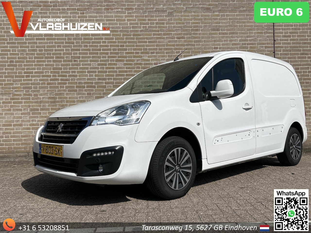 Peugeot Partner - 120 1.6 BlueHDi 75 L1 Premium Pack € 3.950 NETTO | Euro 6 | Airco | Cruise | Navi | PDC | - AutoWereld.nl