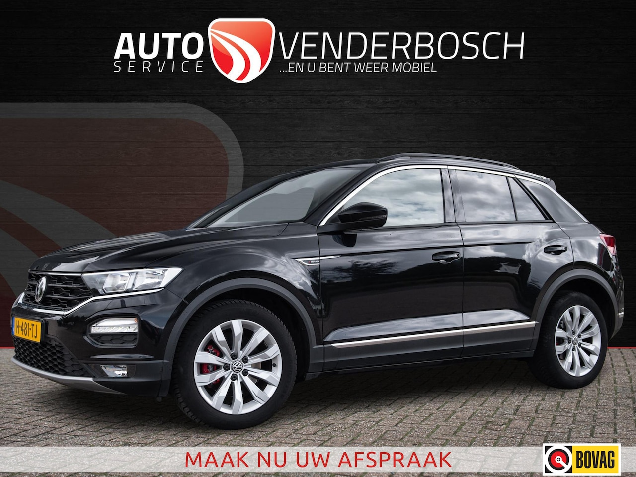 Volkswagen T-Roc - 2.0 TSI 4Motion Sport 190pk | Automaat | ACC | Trekhaak 1.700 kg - AutoWereld.nl