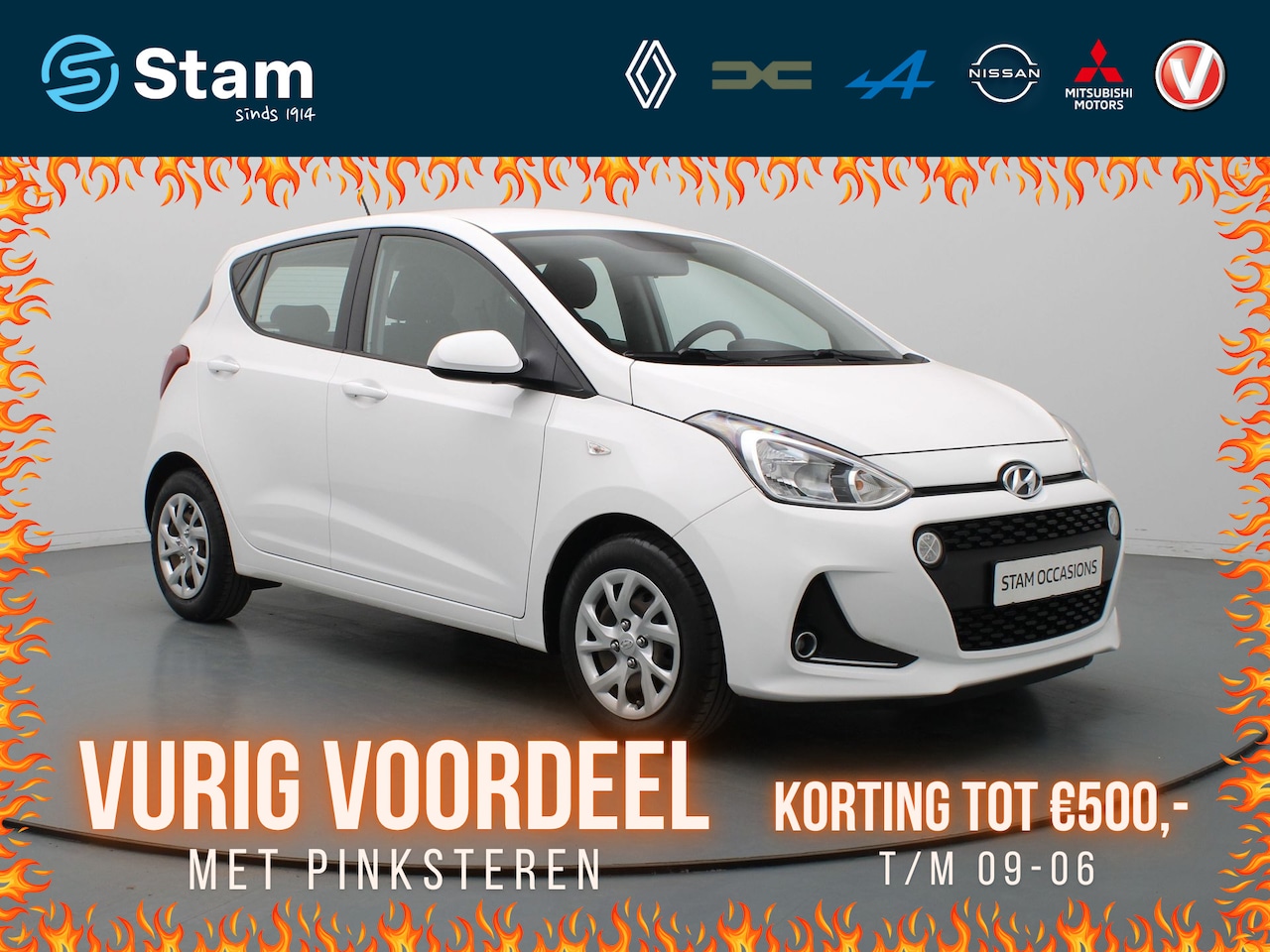 Hyundai i10 - 67pk i Comfort Airco | Cruise | Carplay | Navi | Parkeersens. achter - AutoWereld.nl