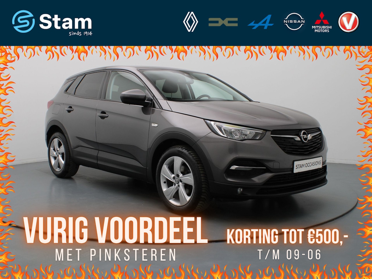 Opel Grandland X - 1.2 Turbo Ultimate Navig | Parkeersensoren voor en achter | Airco - AutoWereld.nl