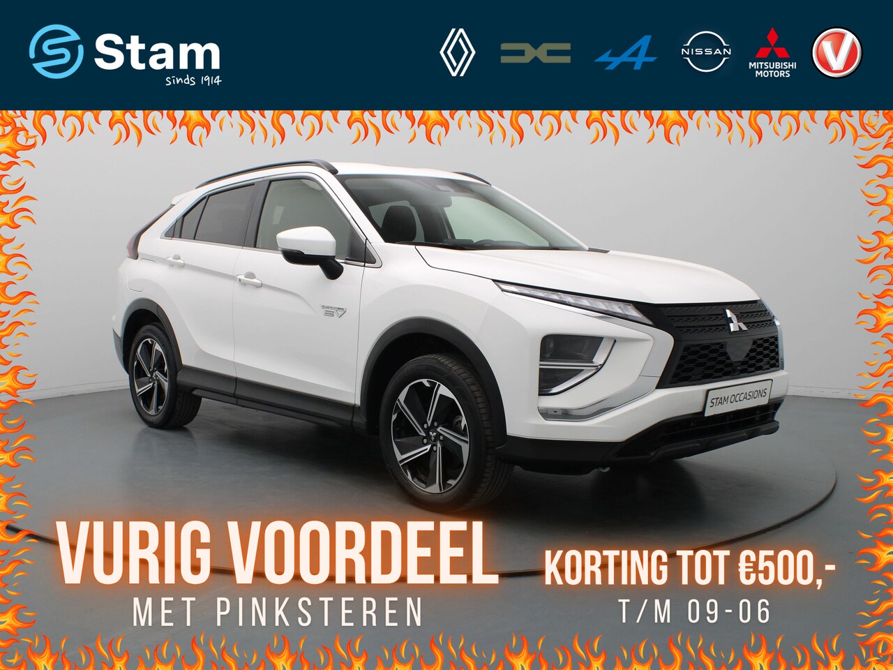 Mitsubishi Eclipse Cross - 188pk PHEV Intense Camera | Climate | Cruise | Carplay | Stoelverw. - AutoWereld.nl