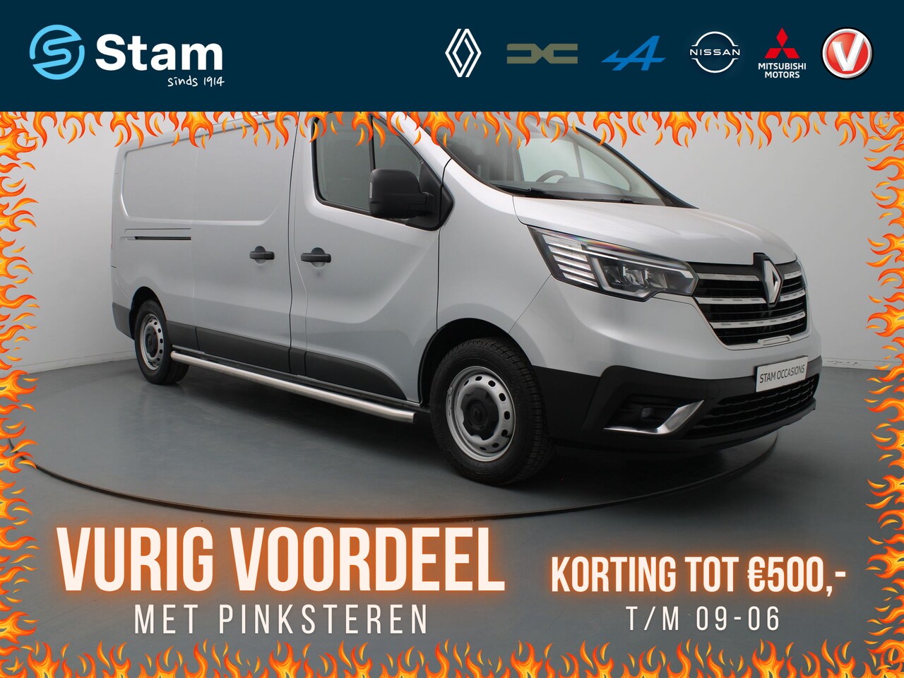 Renault Trafic - 131pk dCi T30 L2H1 Comfort Airco | Radio | Cruise | Parkeersens. achter | Trekhaak - AutoWereld.nl