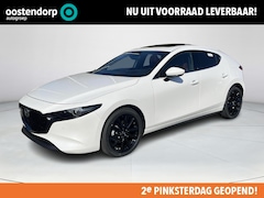 Mazda 3 - 3 2.0 e-SkyActiv-X M Hybrid 186 Takumi | Sunroof Pack | Rood leder | Model 2025 | Uit voor