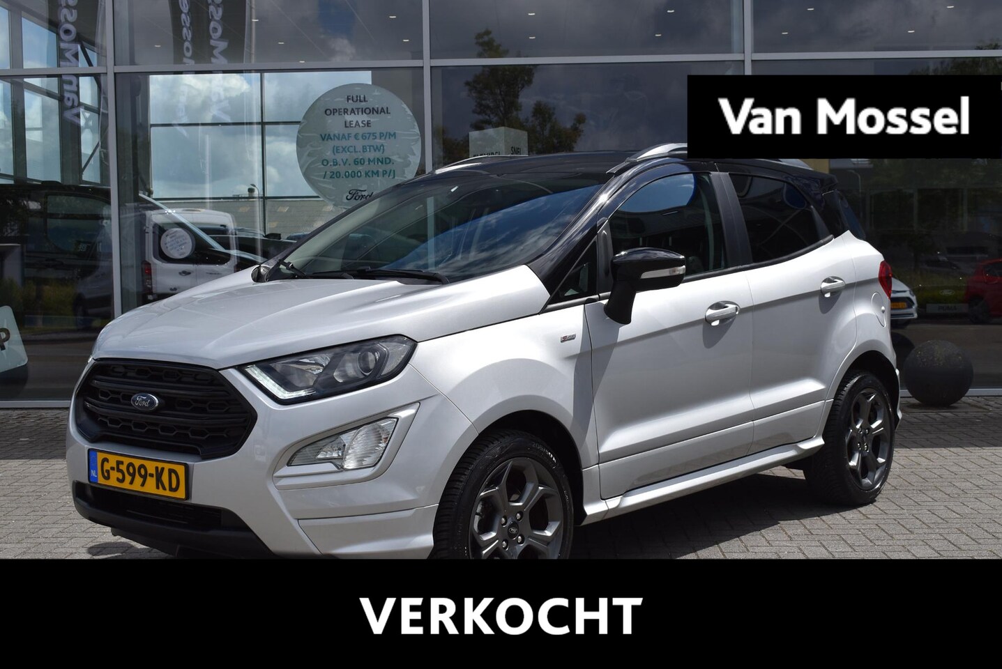 Ford EcoSport - 1.0 EcoBoost ST-Line Black | Automaat | Climate Control | Cruise Control | Winterpakket | - AutoWereld.nl