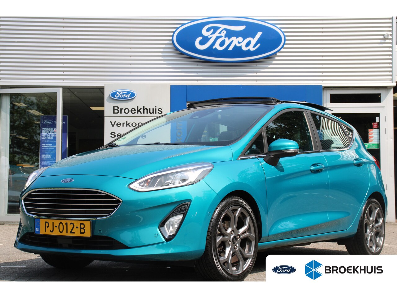 Ford Fiesta - 1.0EB TITANIUM | PANO DAK | CAMERA | B&O AUDIO | DEALER OH! | ADAPTIVE CRUISE | PRACHTIGE - AutoWereld.nl