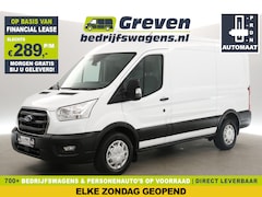 Ford Transit - 350 2.0 TDCI L2H2 Trend Automaat Airco Cruise Trekhaak PDC 3 Persoons LED Elektrpakket