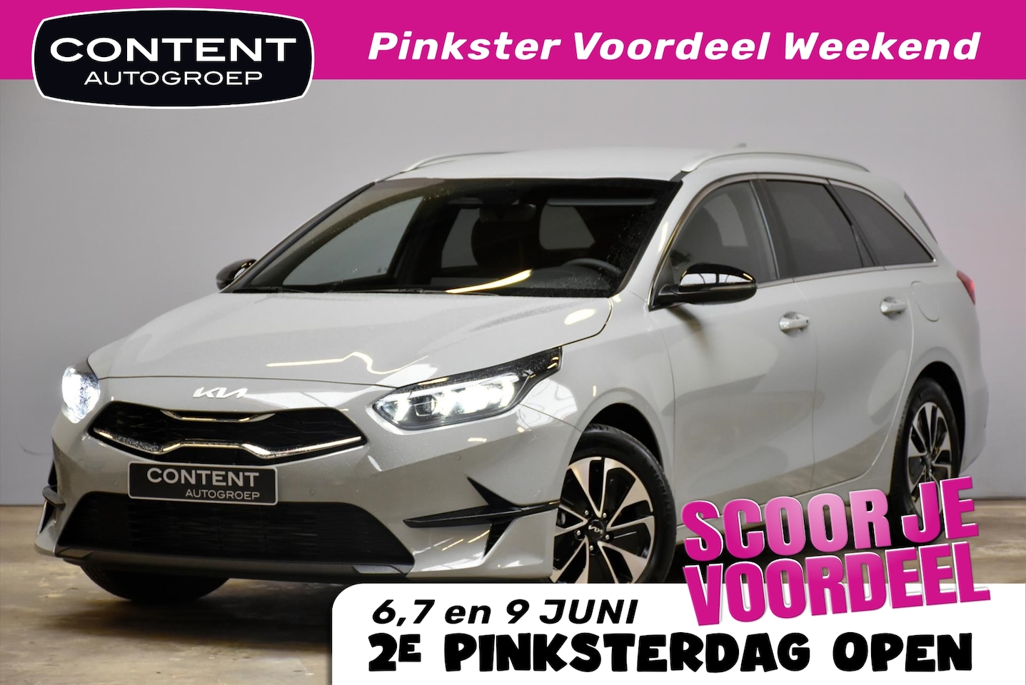 Kia Cee'd Sportswagon - Ceed SW 1.0 T-GDi DCT7 Design Edition DIRECT LEVERBAAR - AutoWereld.nl