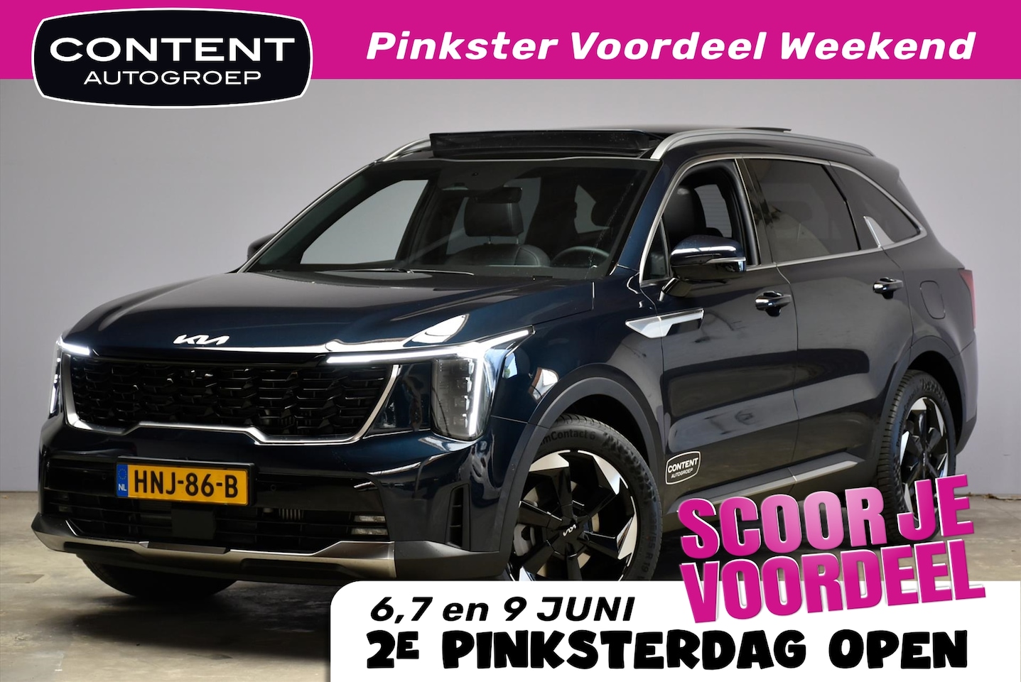 Kia Sorento - 1.6 T-GDi 252pk Plug-in Hybrid Aut AWD ExecutiveLine - AutoWereld.nl