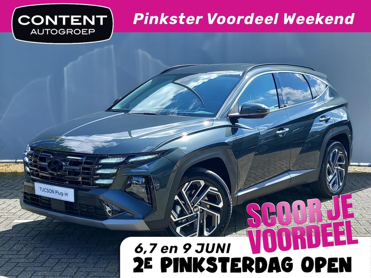 Hyundai Tucson - 1.6 PHEV 252pk 2WD Premium | Upgrade Deals - AutoWereld.nl