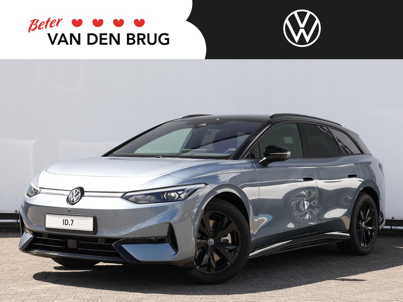Volkswagen ID.7 Tourer - Pro Business 77 kWh accu. 210 kW / 286 pk Variant | Black edition | 19" velgen | Trekhaak - AutoWereld.nl