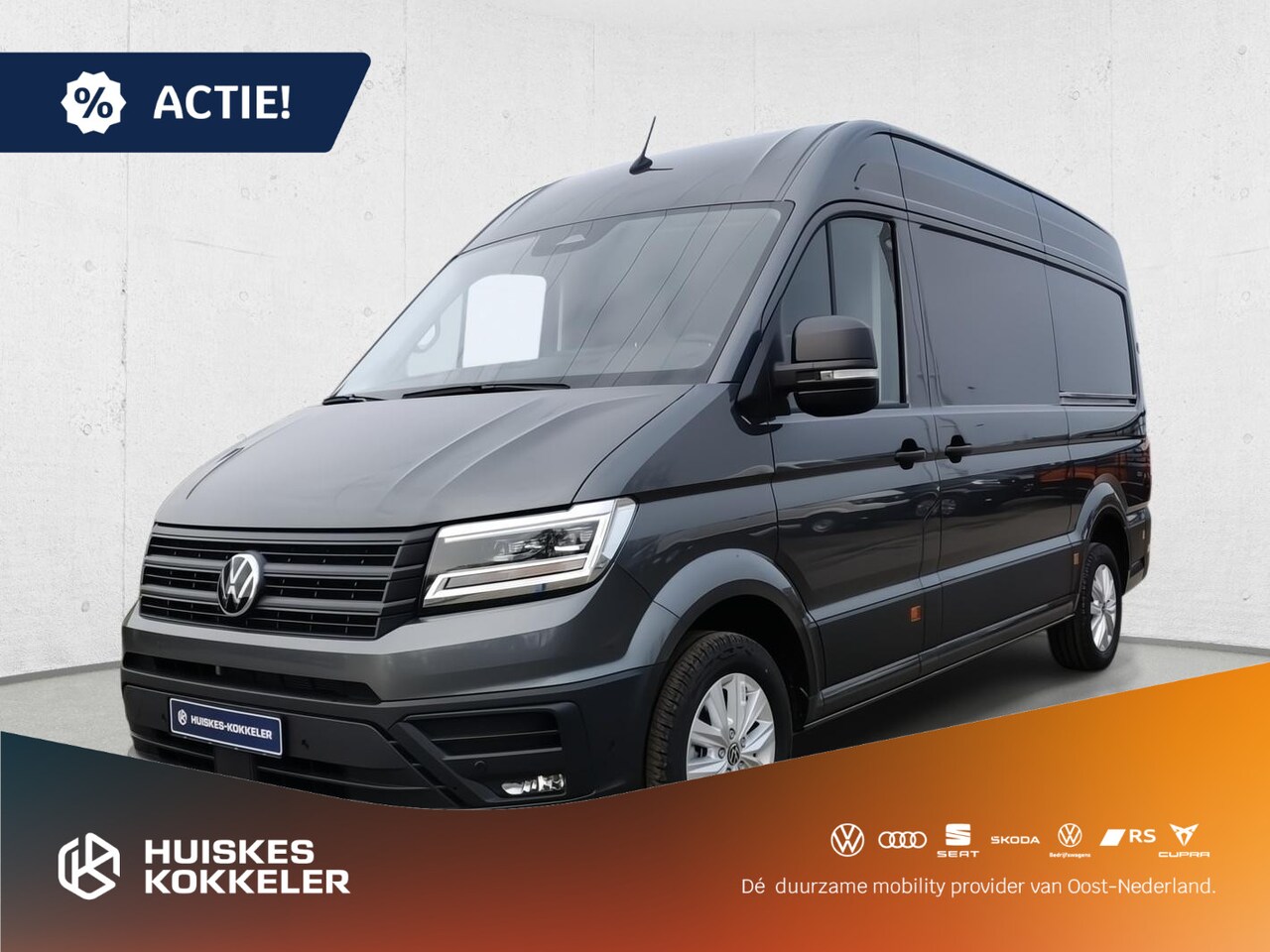 Volkswagen Crafter - 35 2.0 TDI 177pk Automaat L3H3 Exclusive | BPM-vrij | Geveerde stoel | Climatronic | Navig - AutoWereld.nl