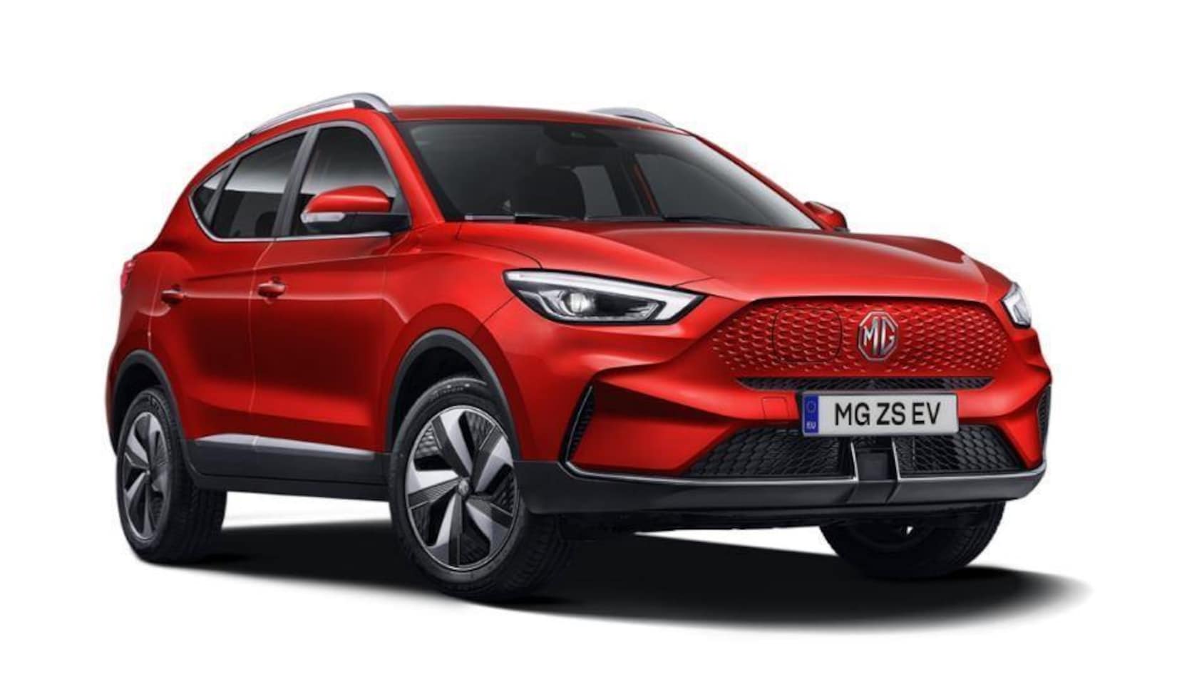 MG ZS - Standard Range Luxury 50 kWh / Diamond Red ACTIE €31400,= voorraadkorting | Meerdere kleur - AutoWereld.nl