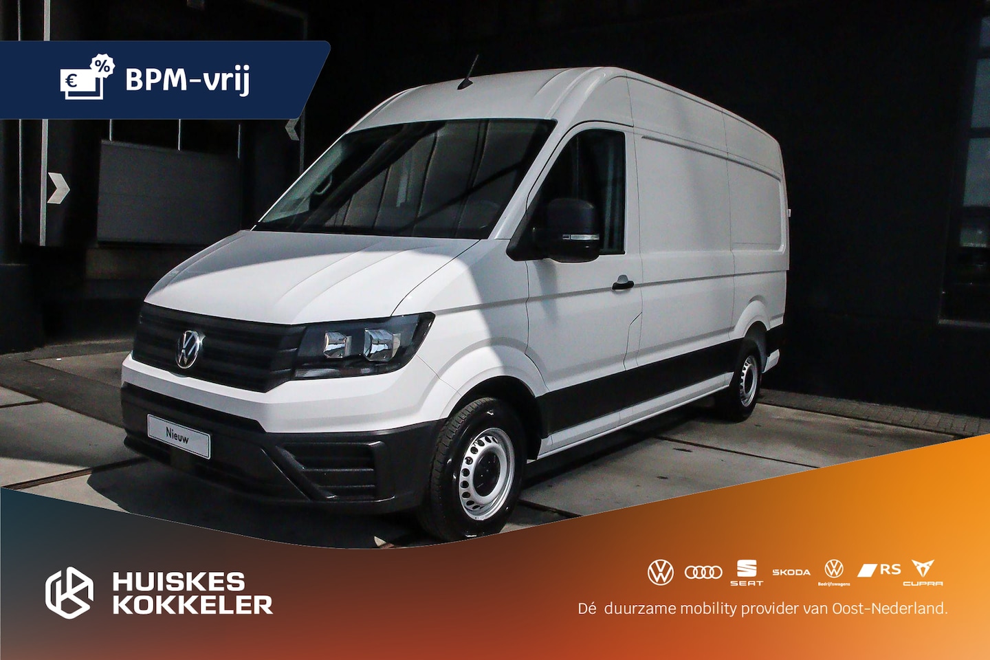 Volkswagen Crafter - 35 2.0 TDI 140pk L3H3 > NETTO BPM-vrije DEAL excl. kosten rijklaar < | Trekhaak | Cruise | - AutoWereld.nl