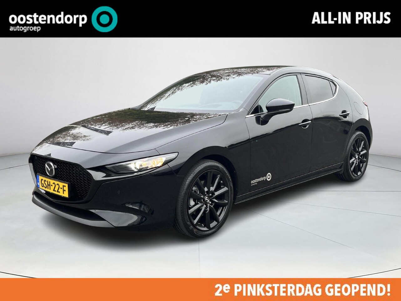 Mazda 3 - 2.5 e-SkyActiv-G M Hybrid 140 Nagisa | Direct uit voorraad leverbaar | Bose-premium | Rada - AutoWereld.nl