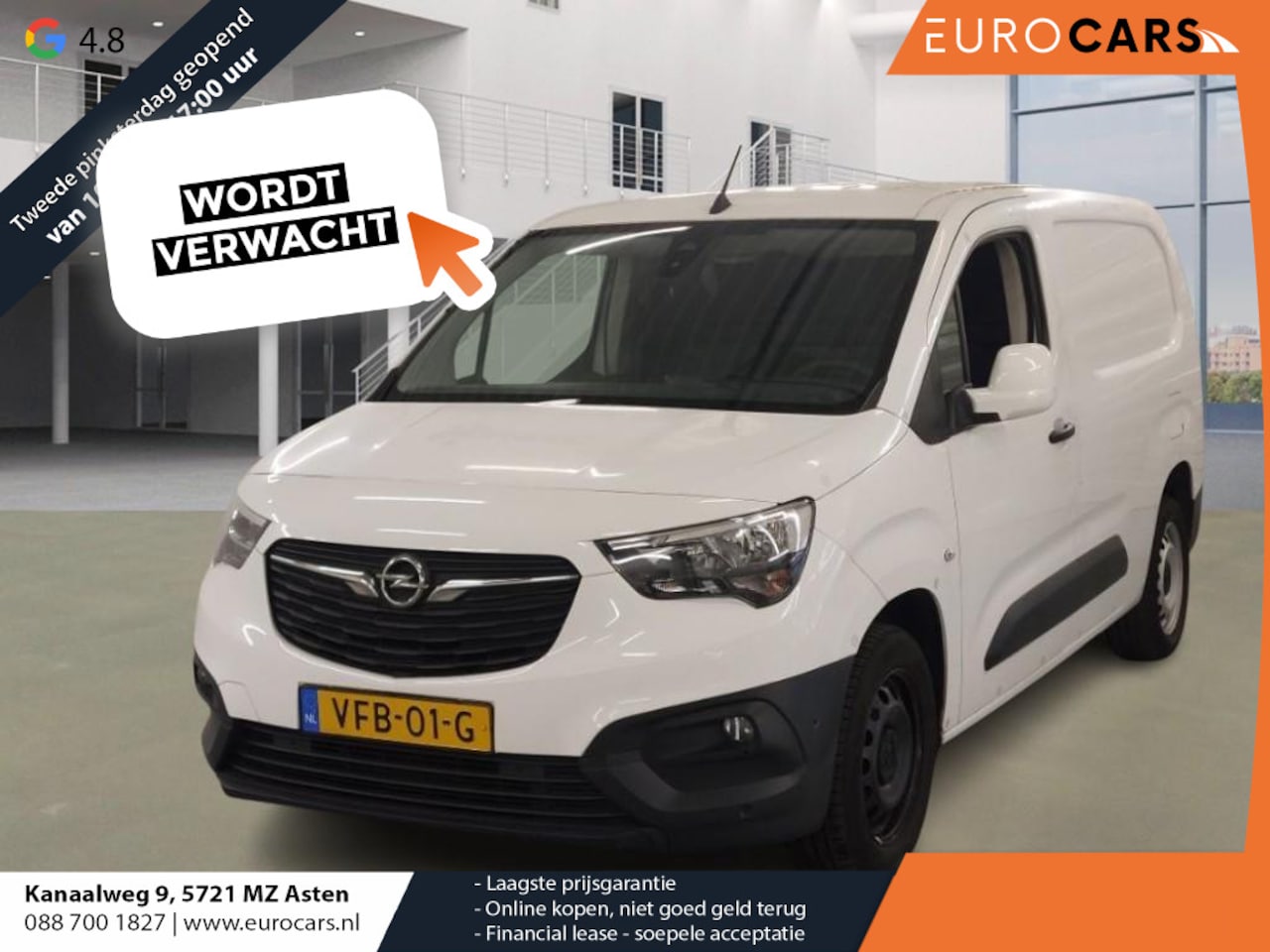 Opel Combo - 105pk L2H1 Edition Maxi Camera Cruise control Airco Parkeersensoren Euro6 - AutoWereld.nl