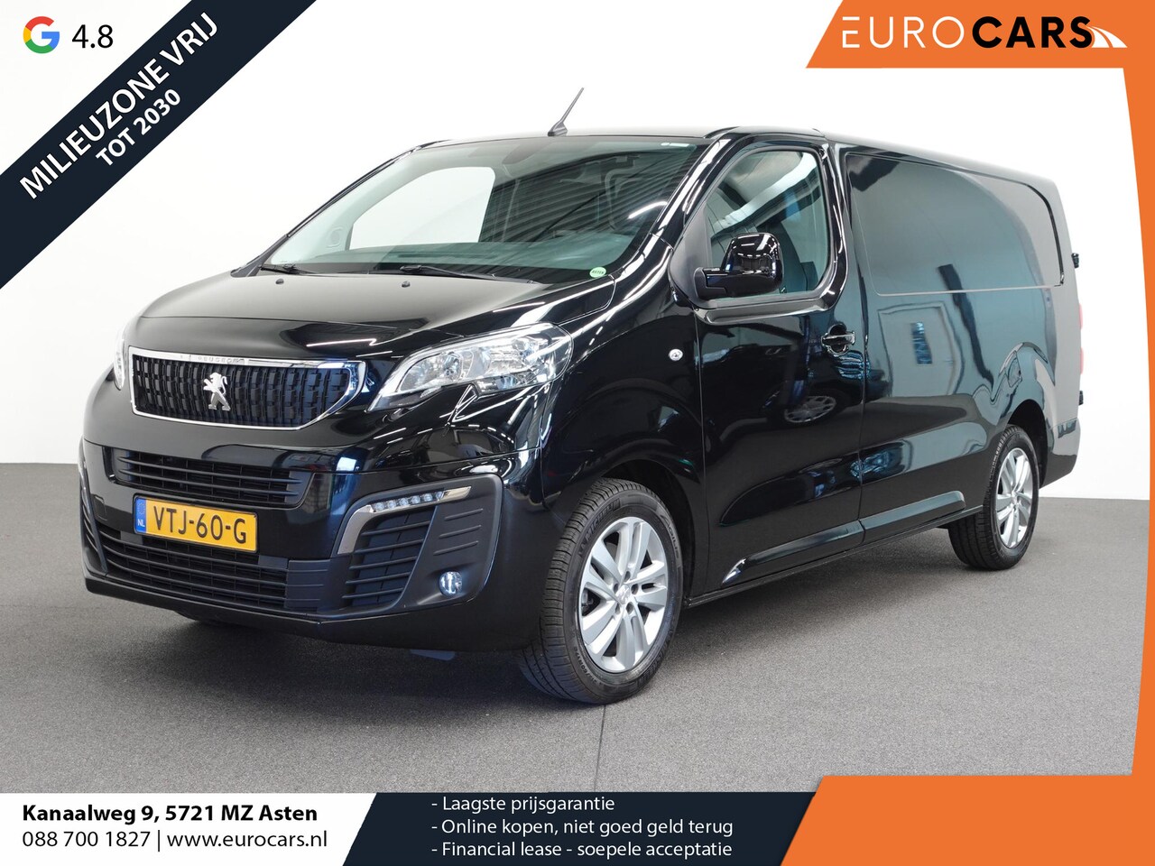 Peugeot Expert - 2.0 BlueHDI 180PK Long Premium Automaat Airco App-Connect LM Velgen - AutoWereld.nl
