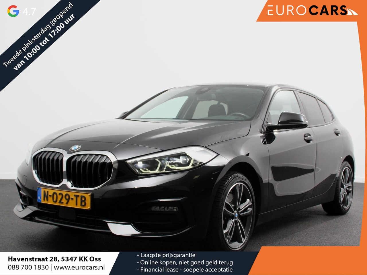 BMW 1-serie - 118i Automaat Sportline Business Edition Climate control Navigatie Cruise control LED Park - AutoWereld.nl