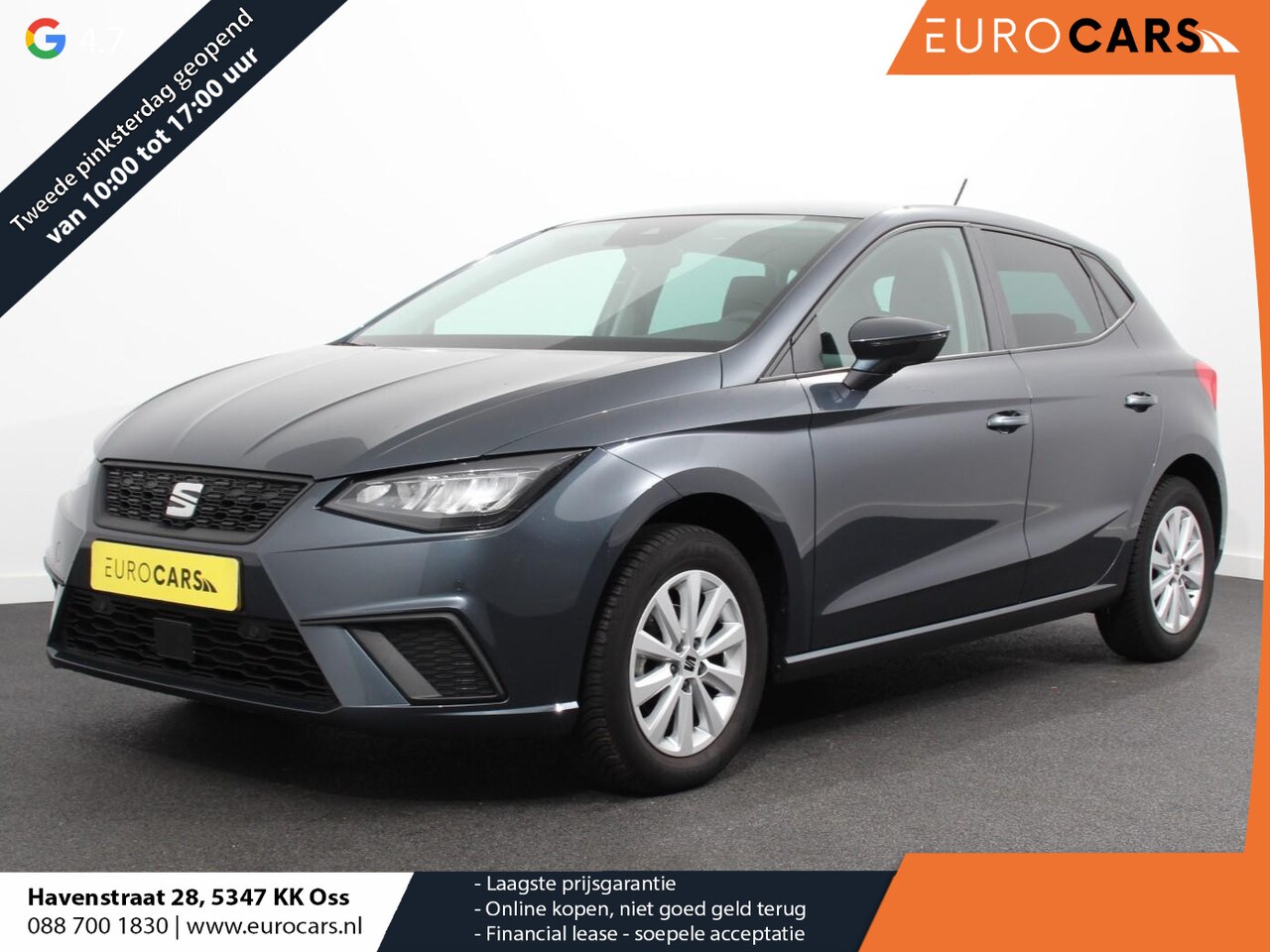 Seat Ibiza - 1.0 EcoTSI Style Business Connect Climate control Cruise control Stoel verwarming Parkeers - AutoWereld.nl