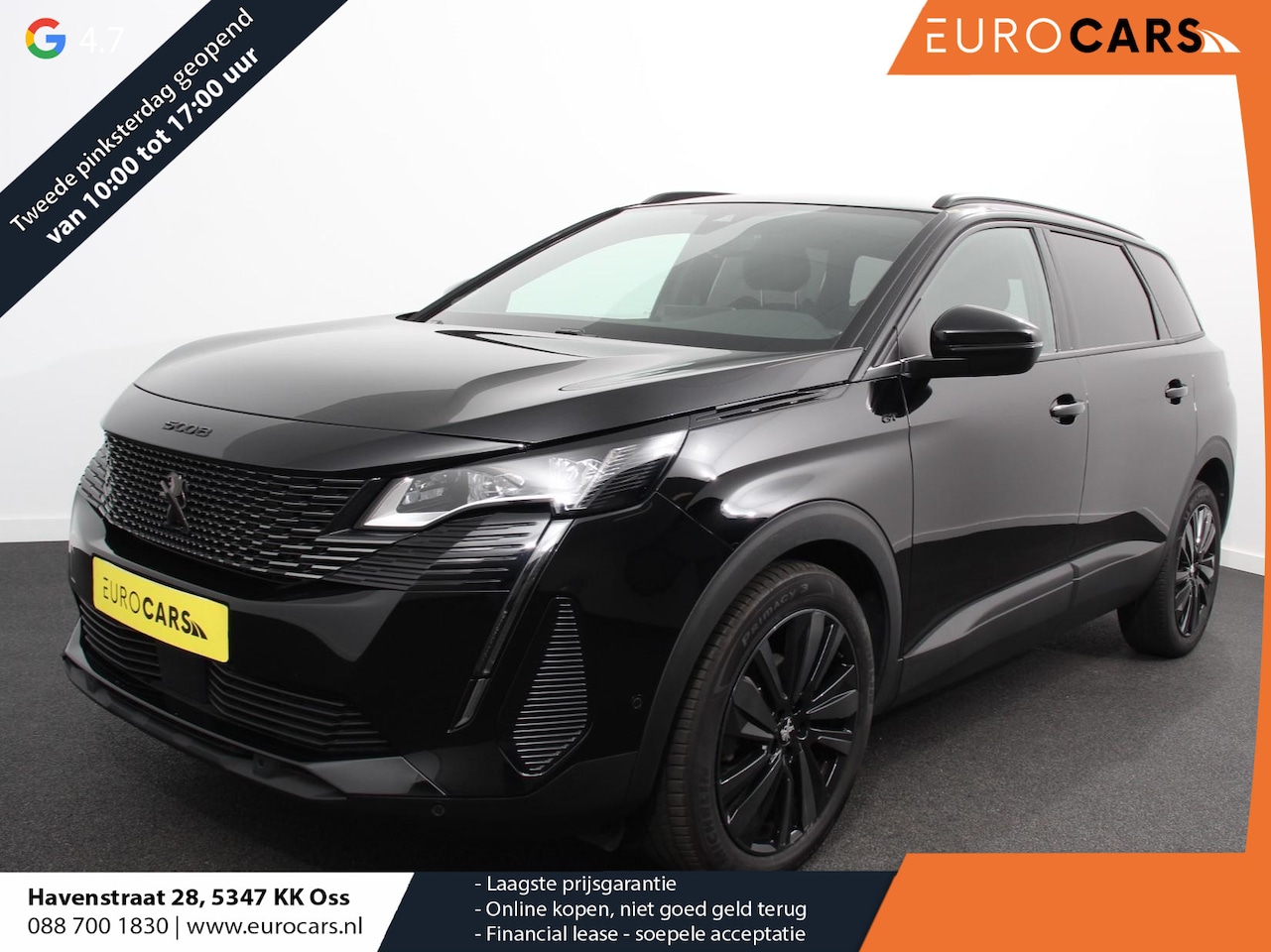 Peugeot 5008 - 1.2 PureTech GT Black Pack 7p Climate control Adaptive cruise control Achteruitrijd camera - AutoWereld.nl