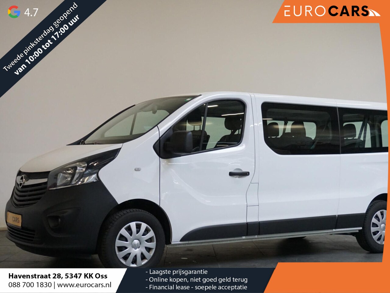 Opel Vivaro Combi - 1.6 CDTI L2H1 8-Persoons PERSONENBUS Incl. BTW/Bpm Airco|Bluetooth|Lang| - AutoWereld.nl