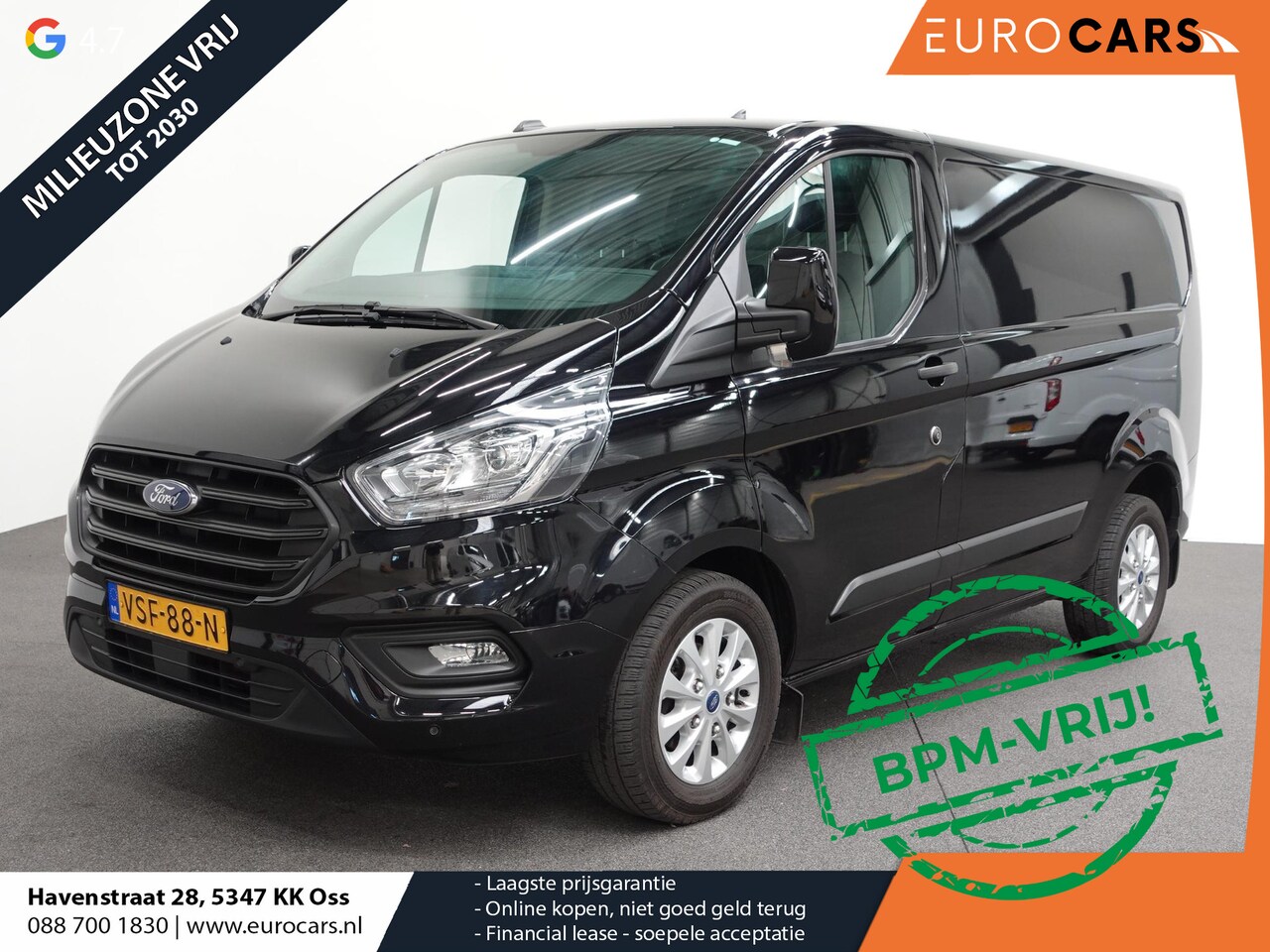 Ford Transit Custom - 130 pk Automaat L1H1 Trend Navigatie Airco Cruise Control Camera Trekhaak - AutoWereld.nl