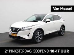 Nissan Qashqai - 1.3 MHEV Xtronic N-Connecta | Automaat | Panoramadak | 360 graden Camera | Navigatie | App