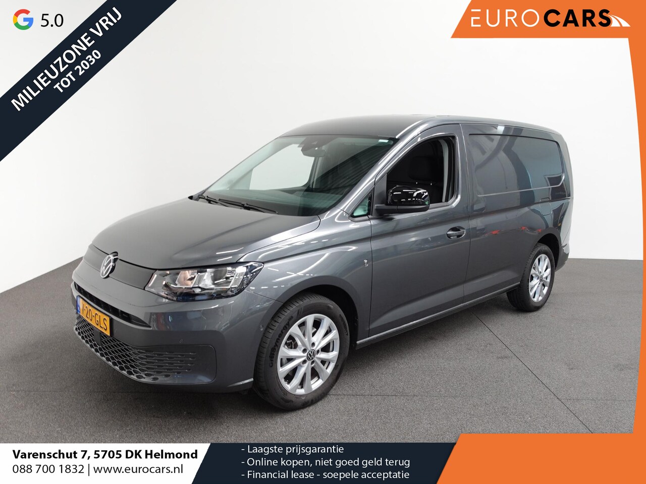 Volkswagen Caddy Cargo Maxi - 2.0 TDI Style Automaat Automaat Airco Bluetooth Cruise Control App-Connect - AutoWereld.nl