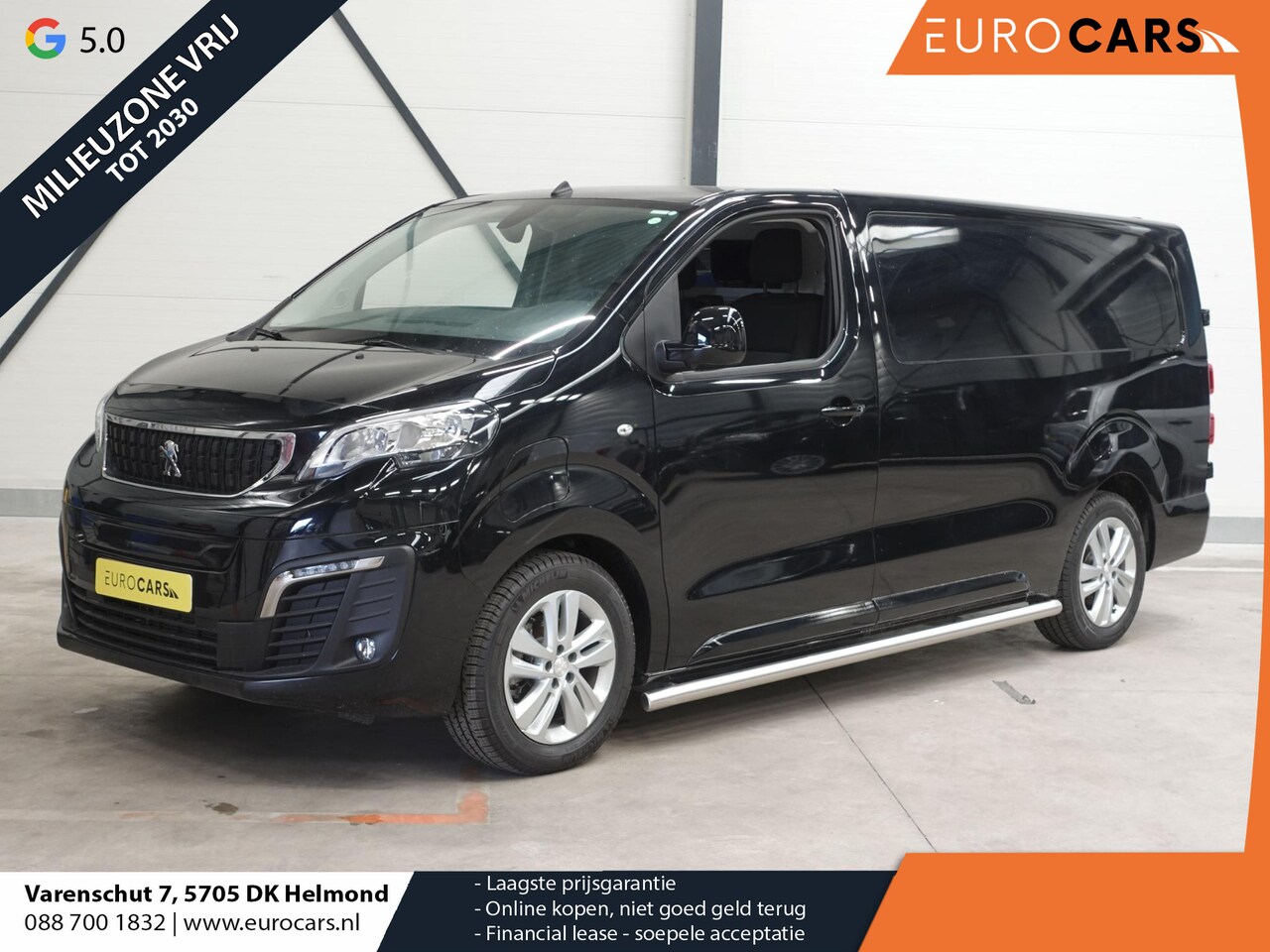 Peugeot e-Expert - Long L3H1 Premium 75 kWh 3-zits Automaat Navigatie Airco Apple Carplay / Android auto Crui - AutoWereld.nl