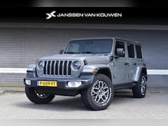 Jeep Wrangler Unlimited - 4xe 380 Sahara / 360 Camera / Stoel + Stuurverwarming / Trekhaak / Keyless / Carplay