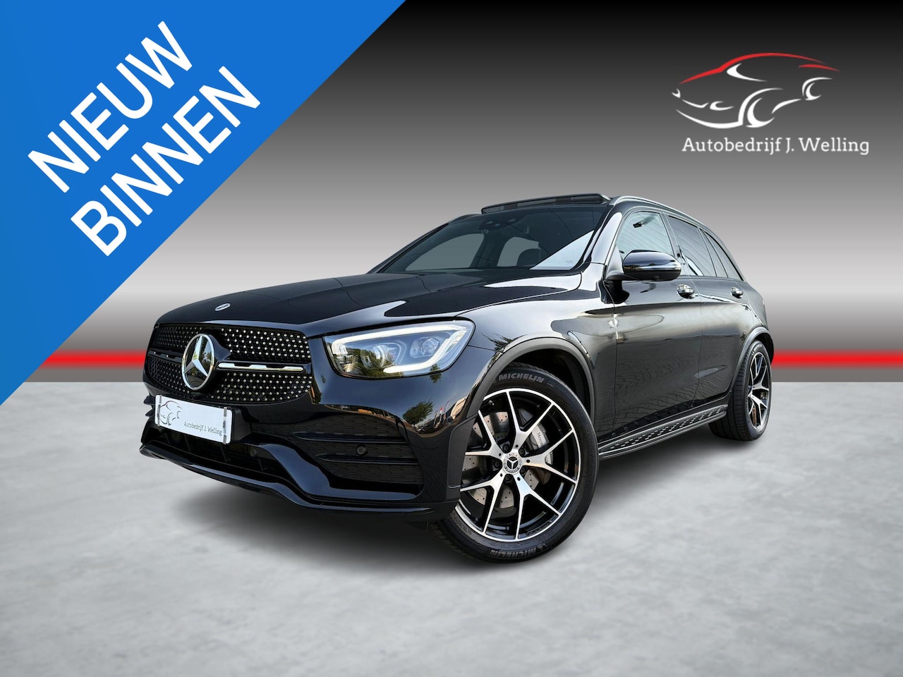 Mercedes-Benz GLC-klasse - 300e 4MATIC AMG / pano / burmester / Designo - AutoWereld.nl