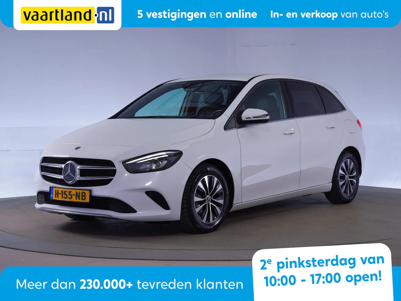 Mercedes-Benz B-klasse - 180 Luxury Aut. [ LED Widescreen Navi Stoelverwarming ] - AutoWereld.nl