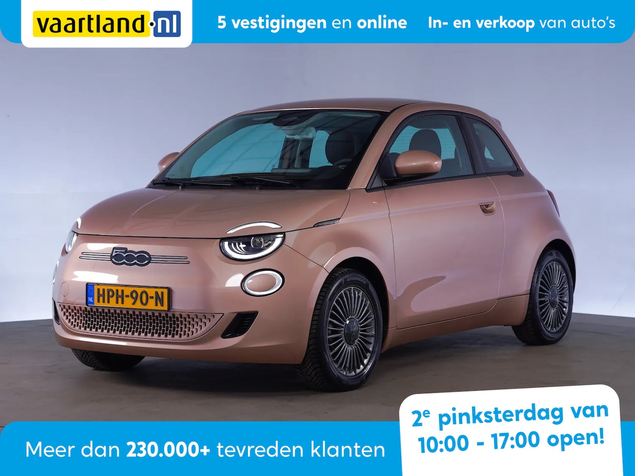 Fiat 500e - Icon 42 kWh [ Led Navigatie Camera ] - AutoWereld.nl