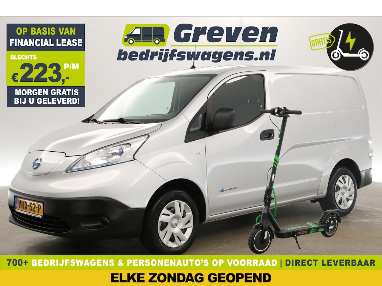 Nissan e-NV200 - Optima 40 kWh L1H1 | GRATIS E-Step! | EMISSIEVRIJE ZONE | Elektrisch | Automaat Airco Crui - AutoWereld.nl