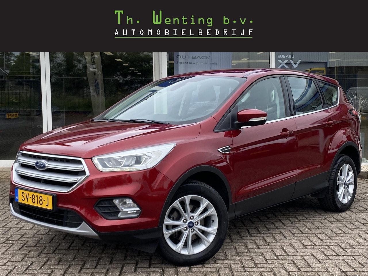 Ford Kuga - 1.5 EcoBoost Titanium | Keyless Entry | Cruise Control | Navigatie | Lederen Bekleding | - AutoWereld.nl
