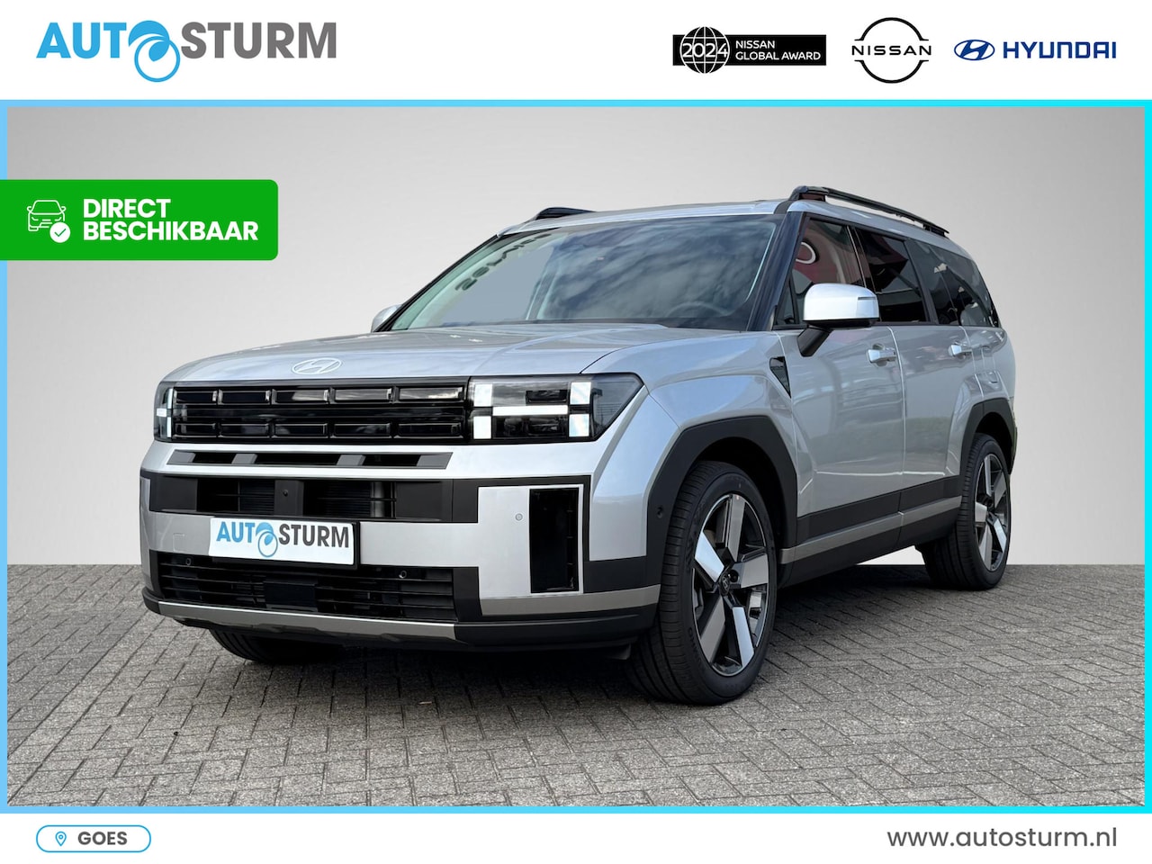 Hyundai Santa Fe - 1.6 T-GDI HEV Premium Sky 7p. 1.6 T-GDI HEV Premium Sky 7p. - AutoWereld.nl