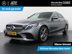Mercedes-Benz C-klasse - 180 AMG Business Solution | Panorama - Schuifdak | Sfeerverlichting | DAB+ Radio | Stoelve