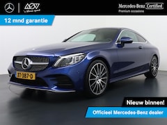 Mercedes-Benz C-klasse Coupé - 200 AMG Premium Pack | Burmester Surround System | 19” Multispaaks AMG Velgen | Sfeerverli