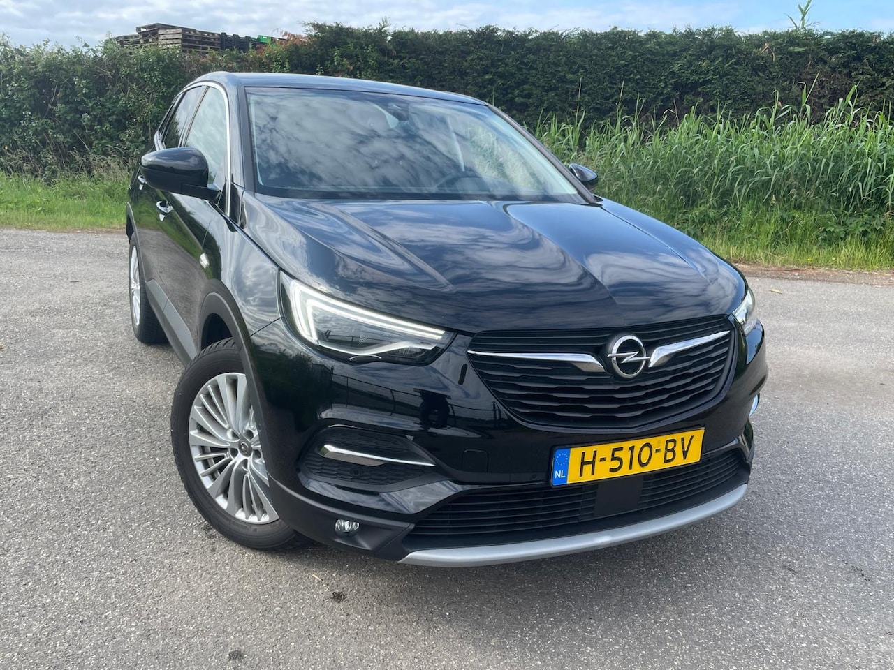 Opel Grandland X - 1.2 Turbo Business Executive - MOTORSCHADE - NED AUTO NAVI - SPORTSTOELEN - AutoWereld.nl