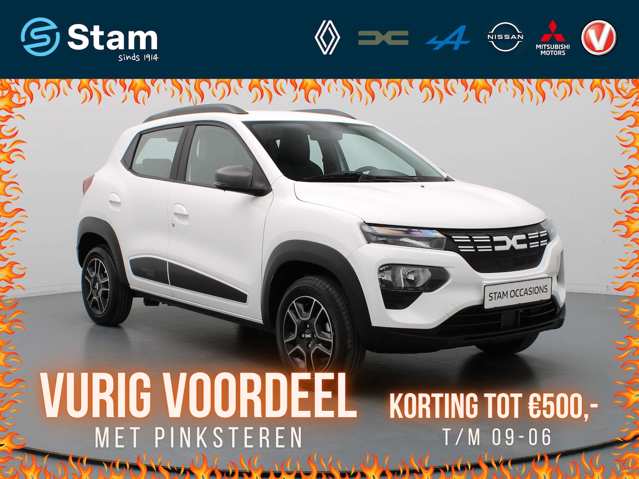 Dacia Spring - Expression 27 kWh Airco | Camera | Carplay | Parksens. achter - AutoWereld.nl