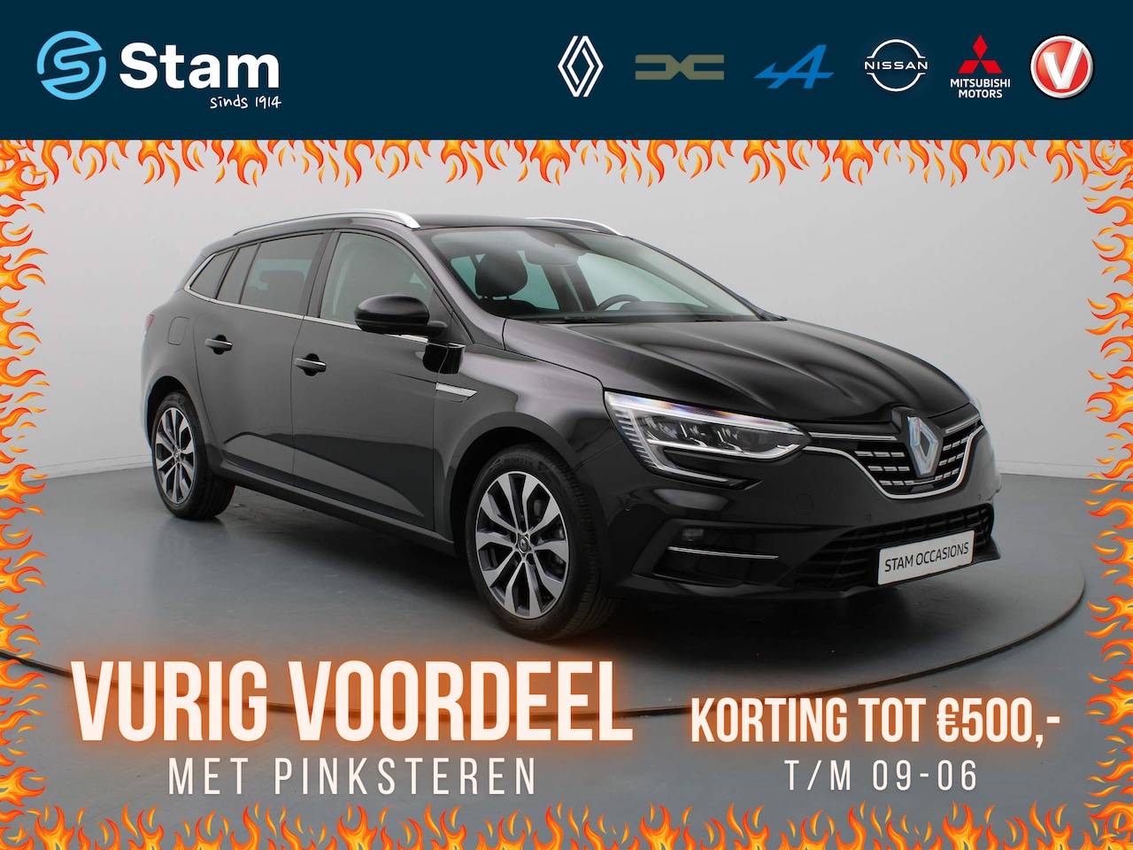 Renault Mégane Estate - TCe 140pk Techno EDC/AUTOMAAT Camera | Climate | Navi | Parksens. | Stoel-/stuurverwarming - AutoWereld.nl
