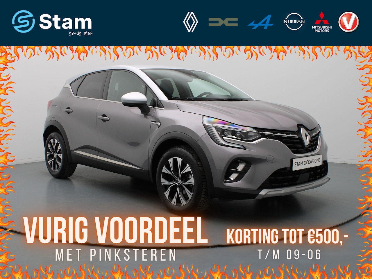 Renault Captur - TCe 90pk techno Camera | Climate | Navi | Parksens. v+a - AutoWereld.nl